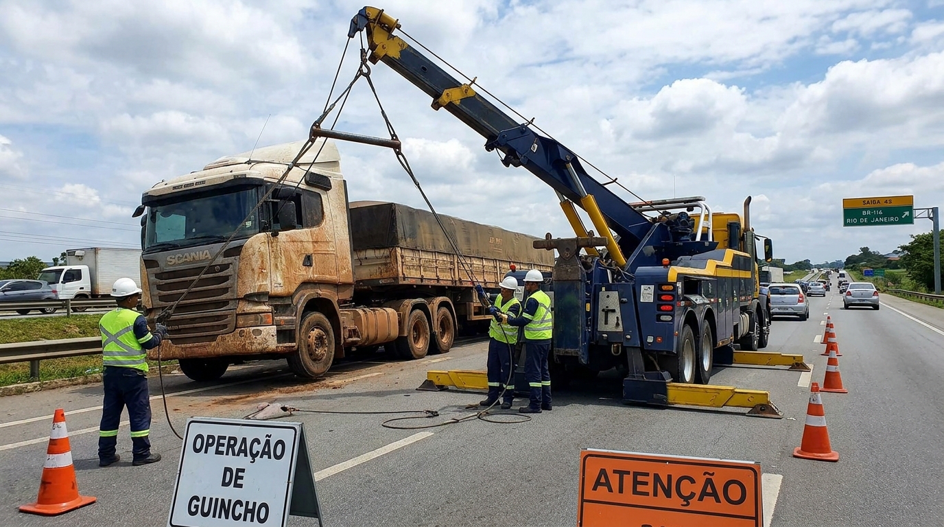 Guincho para Caminhão em São José do Rio Preto‑SP