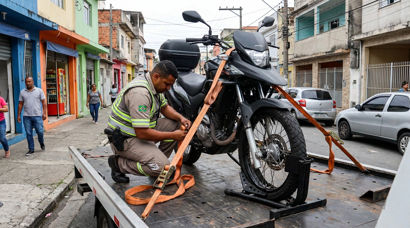 Guincho para Moto em São José do Rio Preto‑SP