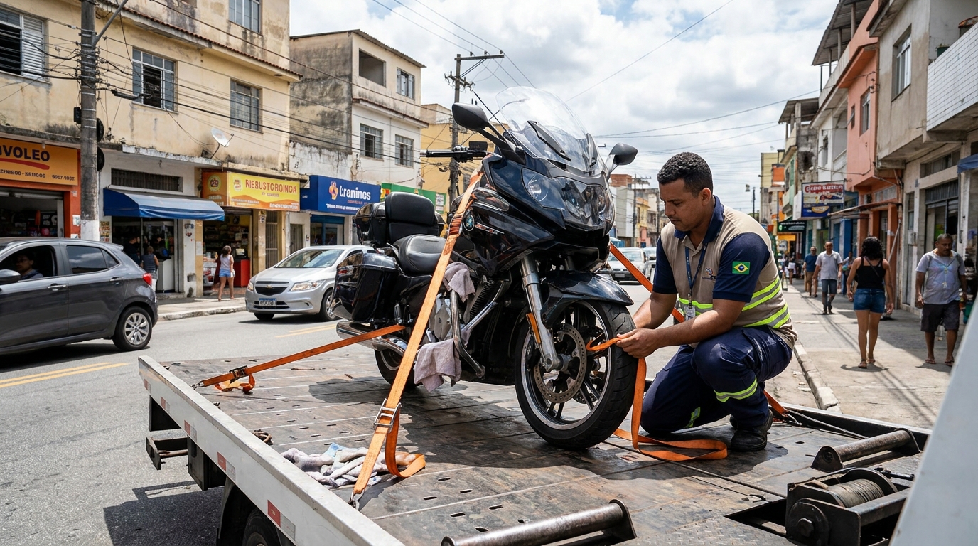 Guincho para Moto em São José do Rio Preto‑SP