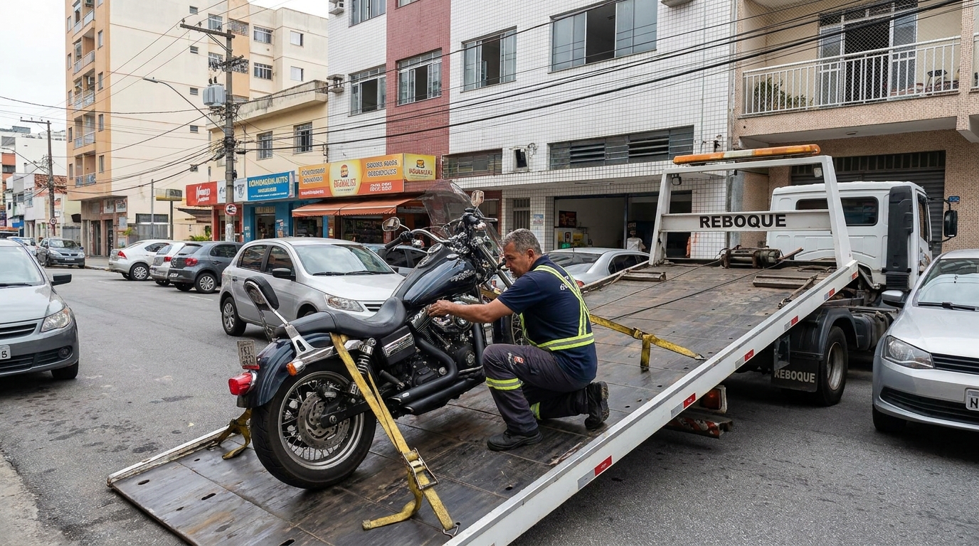 Guincho para Moto em São José do Rio Preto‑SP