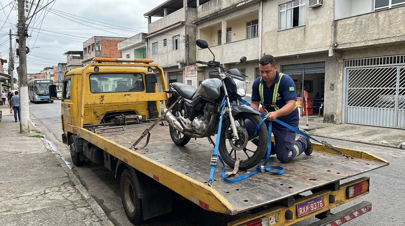 Guincho para Moto em São José do Rio Preto‑SP