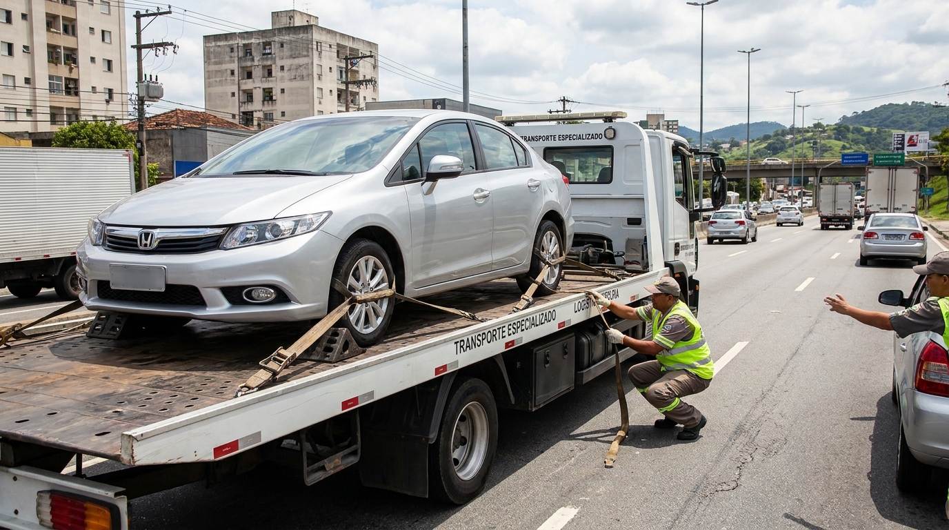 Transporte de Veículos em São José do Rio Preto‑SP